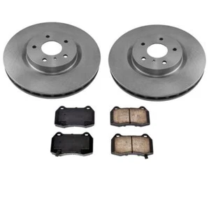 12 3/4" Brembo Style Front Rotors Brake Pads for Nissan 350Z 03-09 for G35 03-04 - Picture 1 of 6