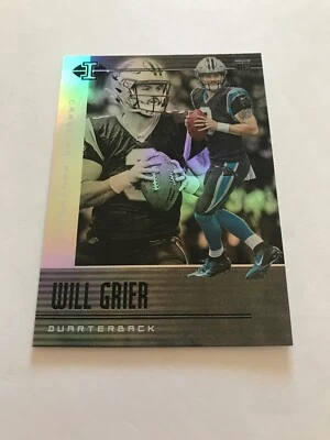 2019 Illusions Will Grier Carolina Panthers Rookie Free Shipping - Image 1 of 2