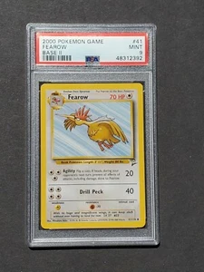 Pokemon PSA 9 FEAROW 41/130 - BASE SET 2 - UNCOMMON NON HOLO - MINT  - Bild 1 von 2