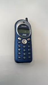 Philips Loop TCD-188-W7 GSM 900/1800 Handy Retro Vintage Blau Ungeprüft - Bild 1 von 2