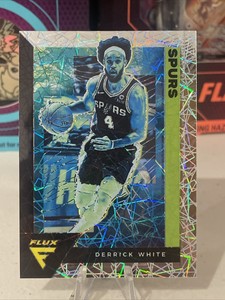 2020-21 Panini Flux Derrick White Laser Prizm San Antonio Spurs #159