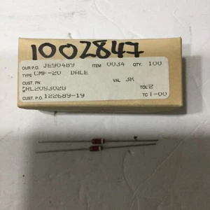 Dale RL20S302G Resistor  Qty 100 New In Box - Picture 1 of 4