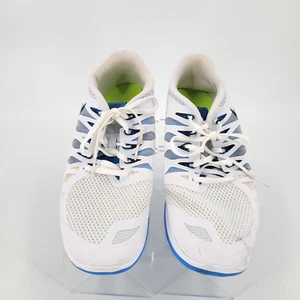 Nike Mens Free 5.0 642198-301 White and Blue Running Shoes Sneakers Size 10 - Picture 1 of 10