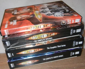 4 Posten Doctor Who DVD-Titel: komplette 4. + 5. Serie, Specials, Next Doctor - Bild 1 von 11