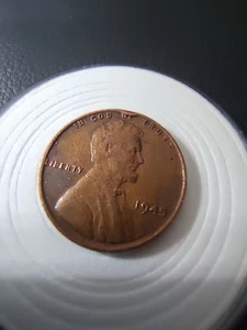 1945 Lincoln Wheat Cent No Mint Mark – Rare Multiple Die-Cut Rim Errors #027 - Picture 1 of 24