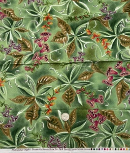 Vtg 2004 MIDSUMMER NIGHT'S DREAM by Karen Brow for P&B Textiles 1/2 yd - Picture 1 of 1