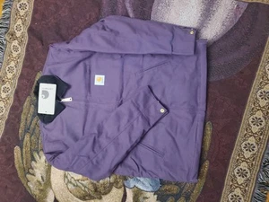 Purple Carhartt WIP Detroit Jacket Size Small SAME DAY SHIP - Picture 1 of 3