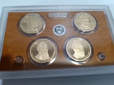 Juego de 4 monedas de 1 dólar a prueba presidencial de la Casa de la Moneda de Estados Unidos 2011 sin caja Foto 1 de 2