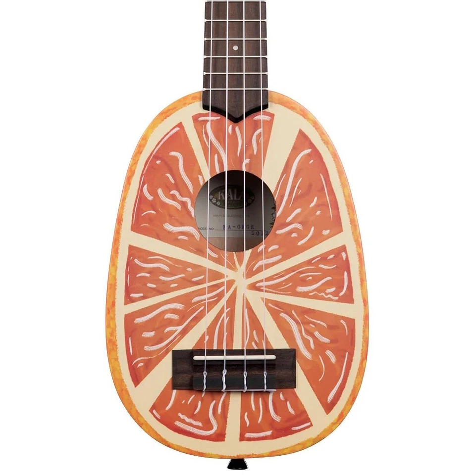 Kala KA-NV-ORNG Novelty Soprano Ukulele - Orange — 第 1/1 张图片