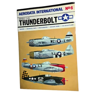 Republic P-47D Thunderbolt (AeroData International No. 6) Aircraft Book - Picture 1 of 2