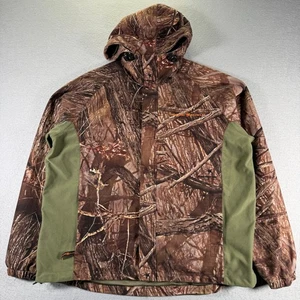 Arctic Shield Men Camo Realtree Hunting Jacket L/G Hooded Water Resistant - Picture 1 of 15