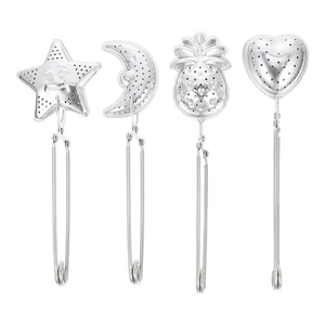 4 Pcs Tea Filter Filters for Loose Strainers Small Infuser Creative - Picture 1 of 12