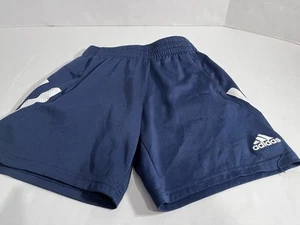 Boys Adidas Blue Athletic Shorts Size S (8) - Picture 1 of 4