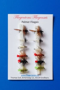 Fliegentom Sortiment Palmer Trockenfliegen - Bild 1 von 21