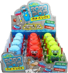 The Crazy Candy Factory Robo Pop Dip 'n' Lick Lollipop Dipper - Picture 1 of 1