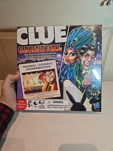 Sealed Clue Carnival The Case Of The Missing Prizes Hasbro Brand New - Picture 1 of 4
