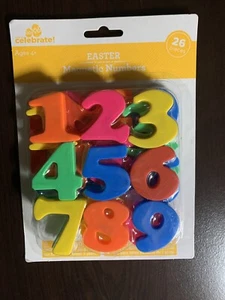 Numerische bunte magnetische Zahlen, 26 Stück, neu  - Bild 1 von 1