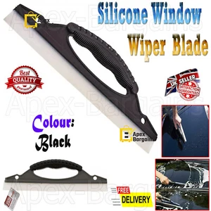 Silikon Klinge Flexibel Fensterabzieher Karosserie Glas Duschwand Wasserwischer - Bild 1 von 10