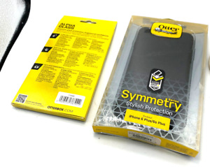 Genuine Otterbox Symmetry Series Case for Iphone 6 Plus- with Tempered Glass