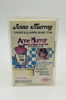 Anne Murray Theres A Hippo In My Tub Cassette Tape TC-GIVE-2002 - Image 1 of 4
