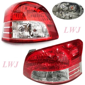 Rear Tail Lights Lamp Replacement Left & Right For 2007-2012 Toyota Yaris Sedan - Foto 1 di 12