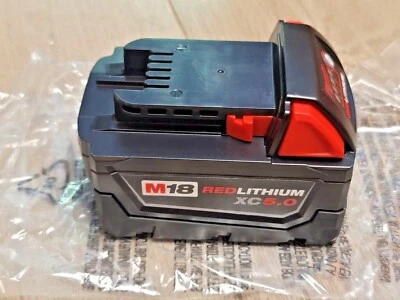Milwaukee M18 Red Lithium XC 5.0 Extended Capacity Battery Pack #48-11-1850 Foto 1 de 2