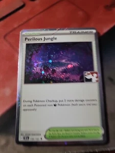Perilous Jungle Holo Pokemon Prize Pack Series Pokemon Card Stamp - Picture 1 of 2