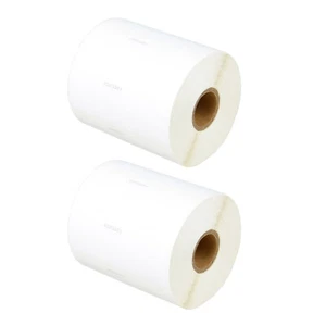 2 ROLLS of 1050 Address Labels 1785353 for DYMO LW 4XL 3-1/2" x 1-1/8" 89mmx28mm - Picture 1 of 24