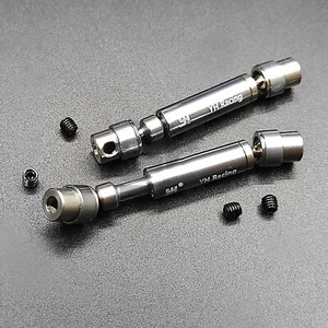 1 Set Metal Universal Drive Shaft for FMS 1:24 FCX24 Power Wagon YH Racing Car - Picture 1 of 5