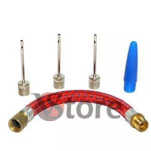 Kit Gonfiaggio Per Compressore Gonfia Aria Ago Spillo Per Palloni Palla Calcio - Foto 1 di 1