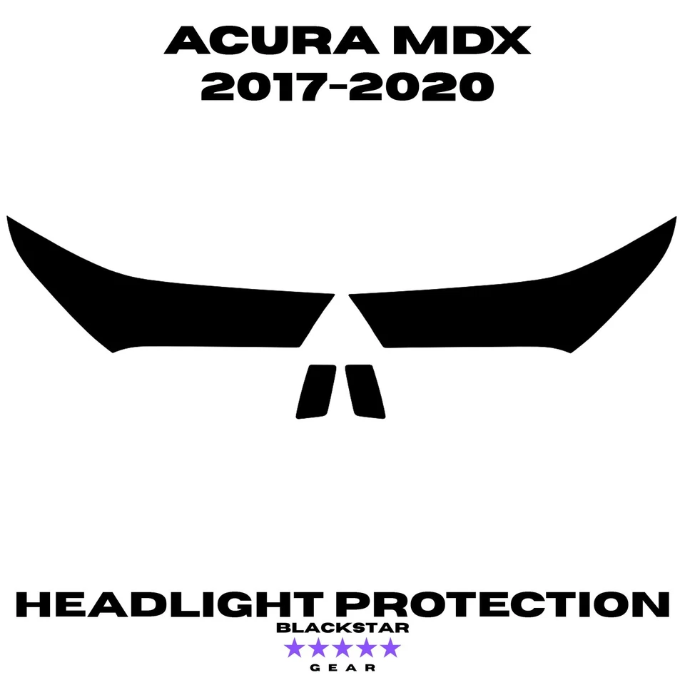 Se adapta a Acura MDX 2017-2020 Protección de pintura TPU PPF Kit de precorte Opciones tintadas Foto 1 de 4
