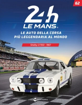NEW IXO "24h Le Mans" 1:43 SHELBY GT350 - 1967 +BOX +Magazine - Immagine 1 di 4