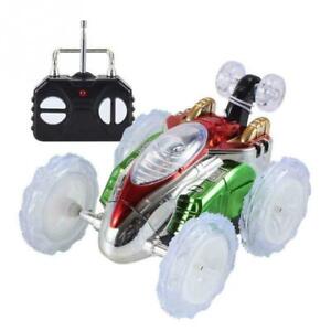 RC Stunt Car 360 Twister Flashing Light Dasher Vehicle Remote Control Toy Kids
