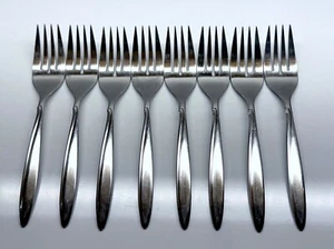 SILBERBESTECK ~ ONEIDA ~ OniedaCraft ~ DELMAR ~ MCM ~ (8) Salatgabeln 6 1/4" GC - Bild 1 von 3