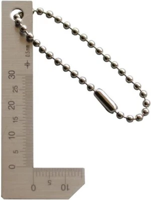 RIVERWELD Chaflán Manómetro Inspección Soldador Manómetro Prueba Ulnar Foto 1 de 3