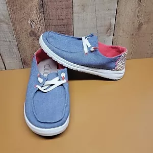Mocassini scarpe da passeggio casual Hey Dude Wendy Aztec Tribe da donna US 7 121416015 - Foto 1 di 7