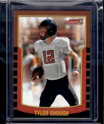 2021-22 Bowman University #2KB-15 Tyler Shough 2000 Bowman - Image 1 of 2