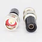 10pcs BNC Male To 4mm Banana Female Jack Coax Coaxial Adapter RF Test Connector