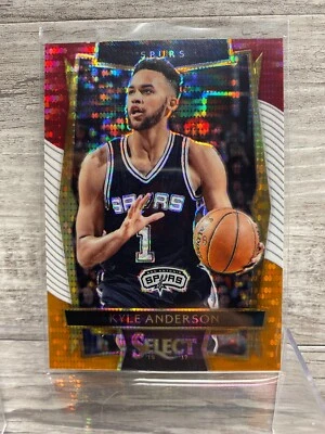 2016-17 Panini Select Concourse Tri-Color Prizm Kyle Anderson #15 - Image 1 of 2