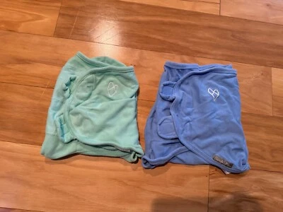 Lot of 2 SwaddleMe Sm/Med Small Medium 7-14 lbs Baby Sleep Sack Cotton Swaddle - Image 1 of 4