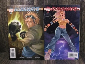 2003 Marvel Comics Runaways #rs 5 & 10 Lot Brian K. Vaughan Adrian Alphona - Picture 1 of 14