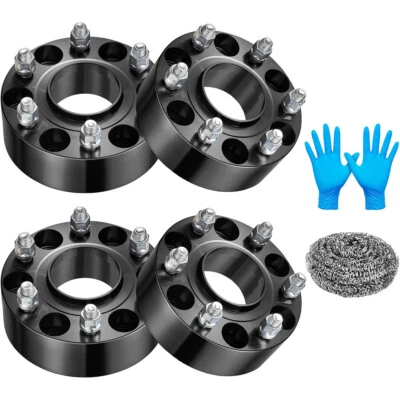 (4) 2" Inch 6x5.5 Hubcentric Wheel Spacers For 2015-2023 GMC Yukon XL - Image 1 of 4