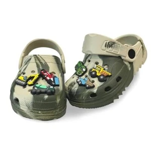 Cartoon Kids Toddler Garden Clogs Non Slip Beach Pool 8 Toddler Camouflage - Picture 1 of 7