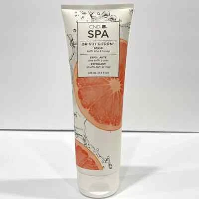 CND Bright Citron Scrub 248ml - Cremiges Peeling mit Jojoba & Zitrusextrakt - Bild 1 von 3