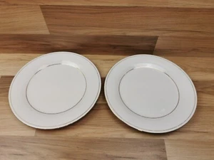 2 x Crown Ming Fine China Classic Gold by Jian Shiang 27cm Dinner Plates - Picture 1 of 9