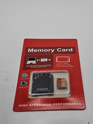 (QTY 10) Memory Card TF 64GB Supports SDHC, Data Transfer Safety, Waterproof - Image 1 of 4