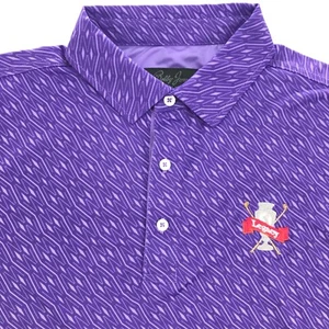 Camisa Polo Bobby Jones Para Hombre Mediana Argyle Performance Colección Legacy Golf - Imagen 1 de 8