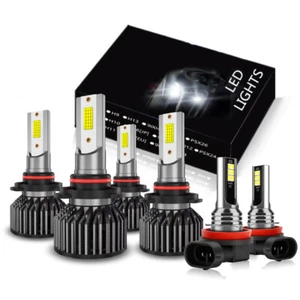 For 2006-2015 Honda Civic Sedan 4-Door LED Headlight bulb Hi/Low Beam Fog Lights - Picture 1 of 16