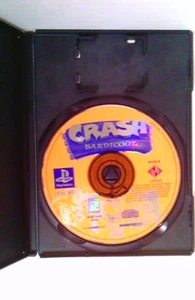 Crash~Bandicoot~Disco Negro~Orange Lable~Play Station 1~PS1 - Imagen 1 de 1