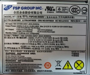 ✅PC Netzteil FPS Group INC FSP240-50SBV 250Watt - Bild 1 von 4